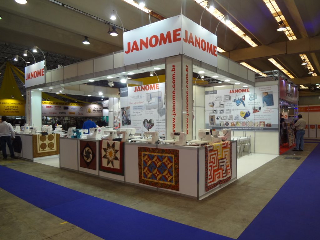 Janome marca presença no maior evento nacional de artesanato Mega Artesanal