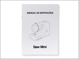 Manual de instruções para máquina 525 SEW MINI 525800217